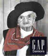 senior citizen ad for GAP